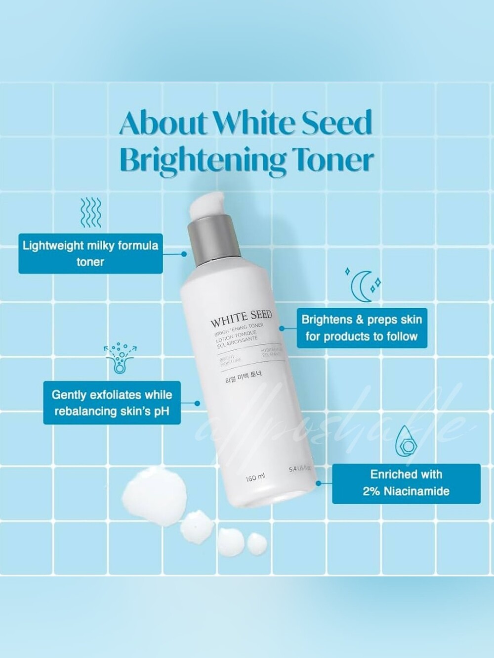 The Face Shop White Seed Brightening Toner Lotion